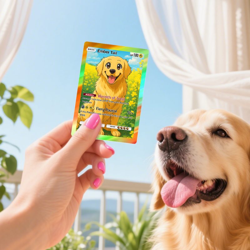Custom Pet Poke Card Custom Card Gift For Pet Lover Custom Dog Presents