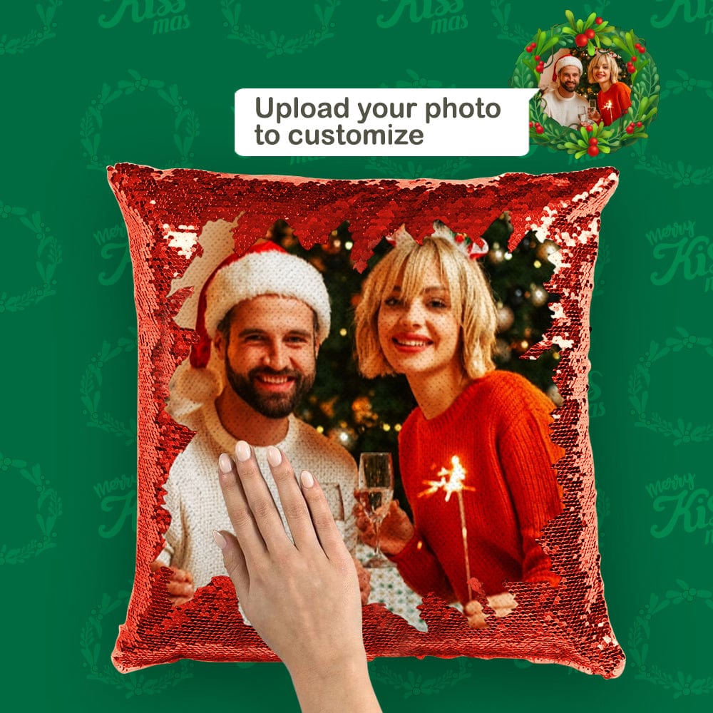 Christmas Gifts Magic Sequins Pillow - 15.75''*15.75'' - Image 2