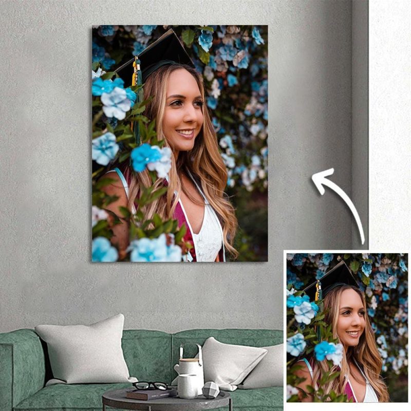 Graduation Photo Wall Art Painting Canvas Gifts Custom Gifts- 30*40cm