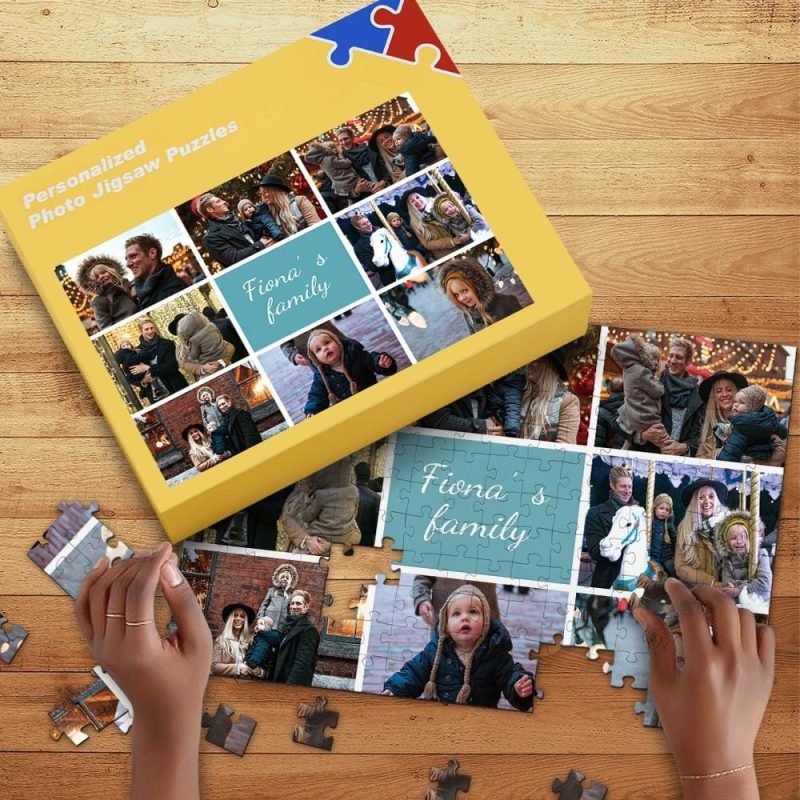 Baby Photo Jigsaw Puzzle Gift For New Dad