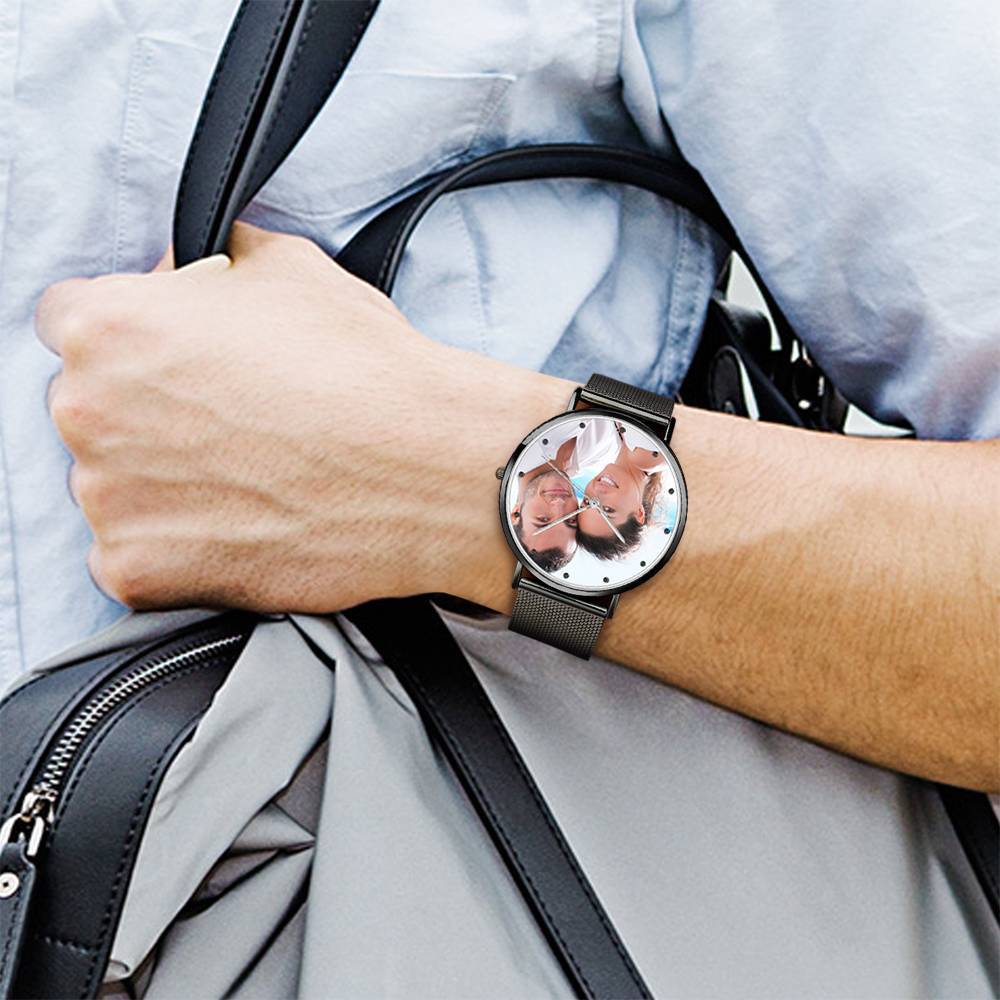 Personalized Photo Watch Anniversary Gifts for Lovers - Image 4
