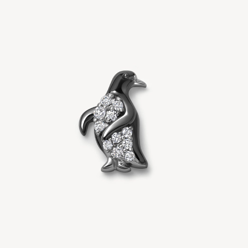 Locket Necklace Accessories Penguin