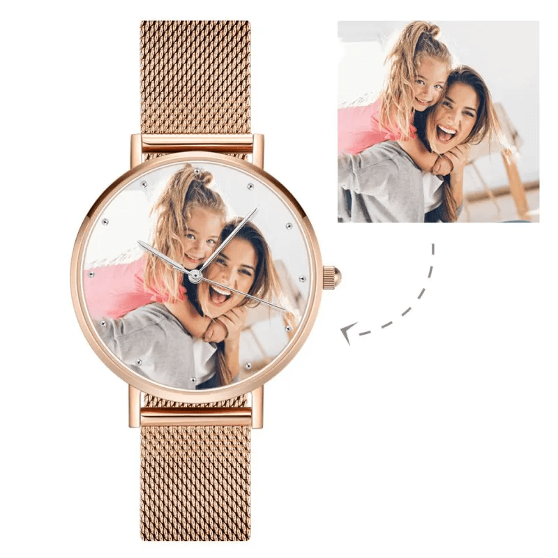 Photo Watch Personalized Picture Watch Gift For Mother