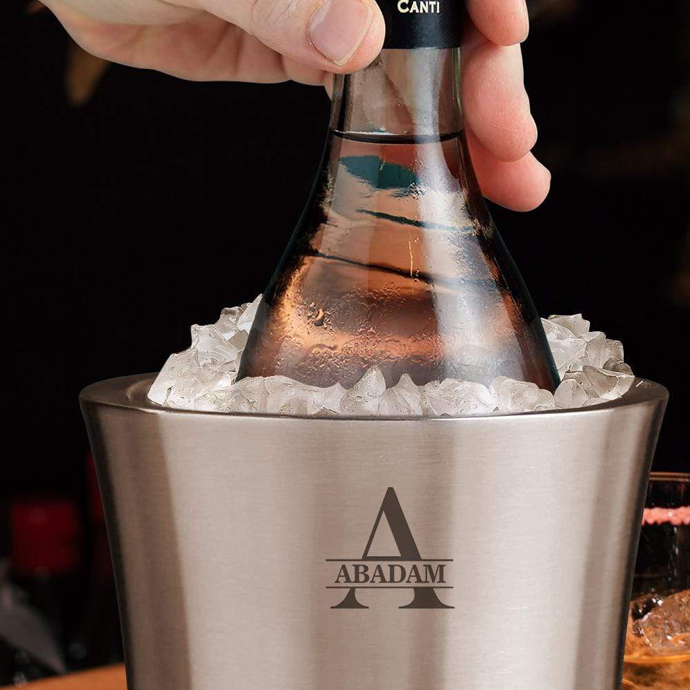 Custom Wine Chiller With Name Stainless Steel Wine Chiller Christmas Gifts for Him - Image 2