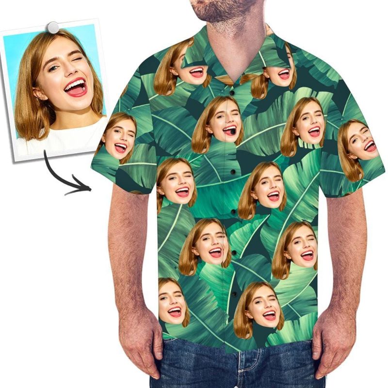 Design Your Own Hawaiian Shirt – Coconut Leaf