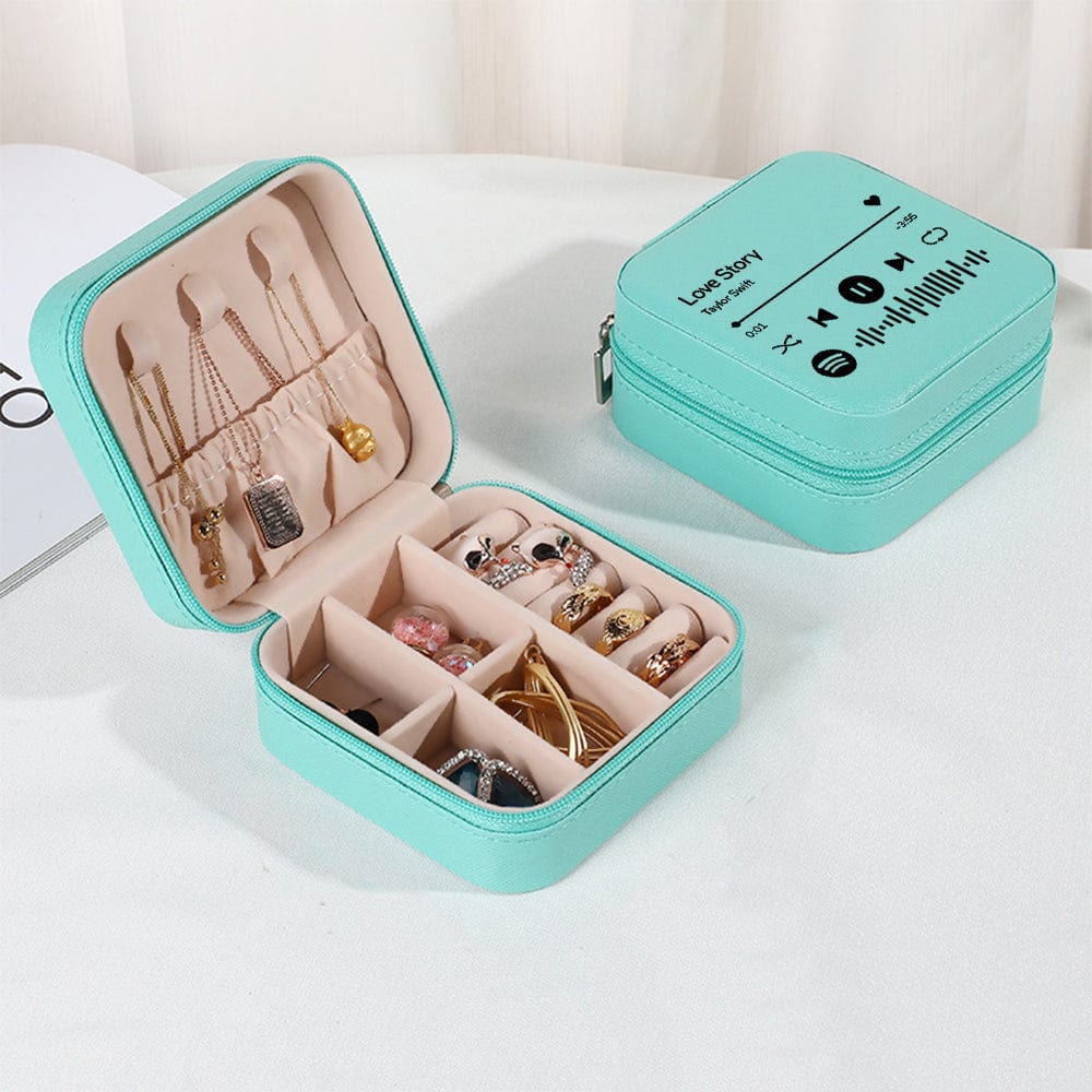 Personalized Spotify Jewelry Box Custom Jewelry Organizer Storage Gift for Her - Image 5