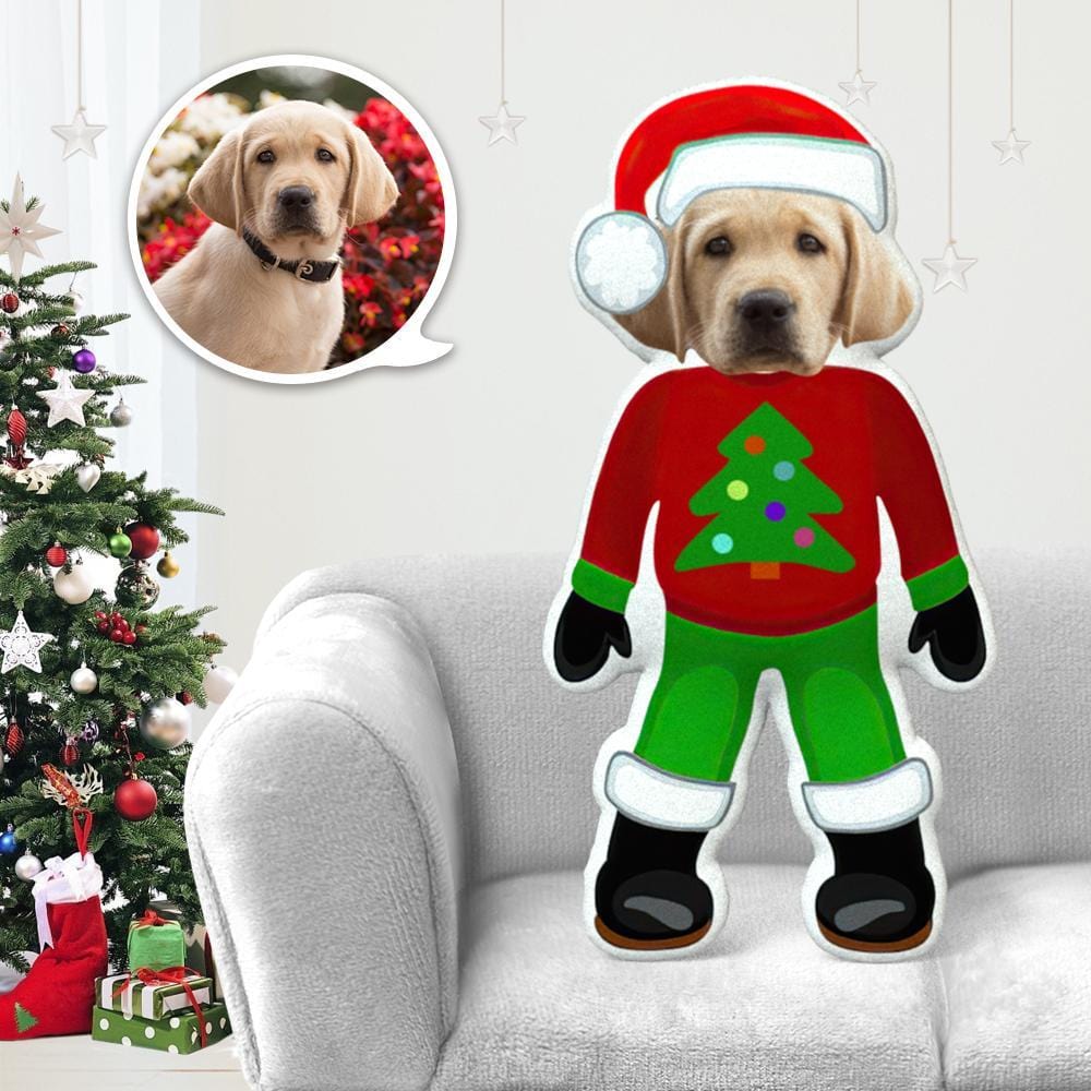Pillow Pet Photo Pillow Gifts for Dog Lovers Christmas Boy Costume Christmas Gifts