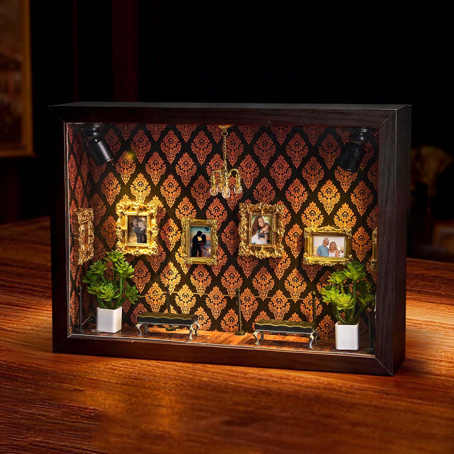 Personalized Photo Museum of Us Frame Mini Museum Gifts Meaningful Gift Valentine's Day Anniversary GiftUS