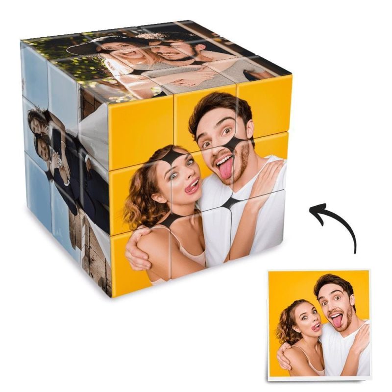 Anniversary Memorial Gifts Custom Rubic’s Cube Valentine’s Day Gift