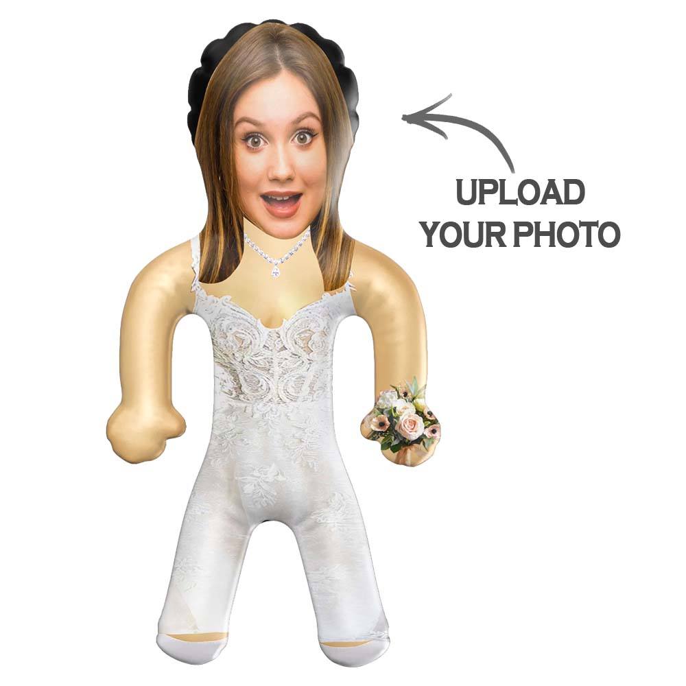 Bride Blow Up Dolls Personalized Unique Gifts for Wedding Bachelorette Party - Image 2