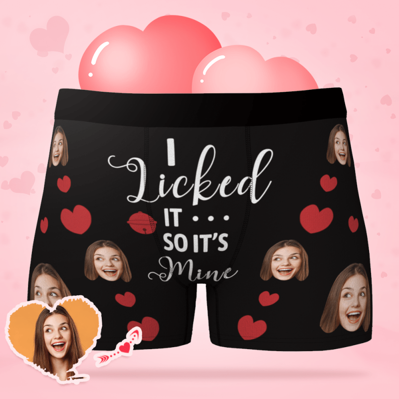 Custom Boxer Personalized Underwear Birthday Gifts Valentine‘ s Day Gift – 6 Colors