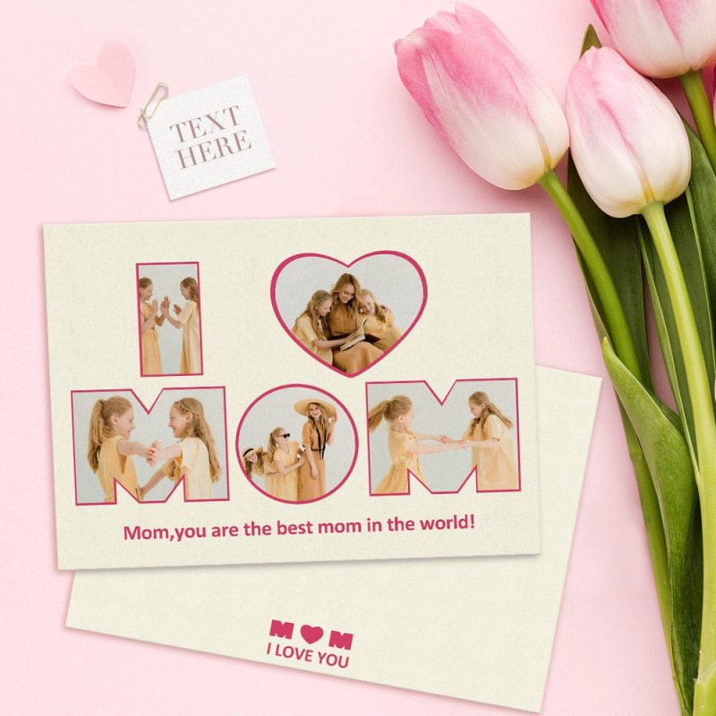 Personalized Card For Mom Mother’s Day Gifts