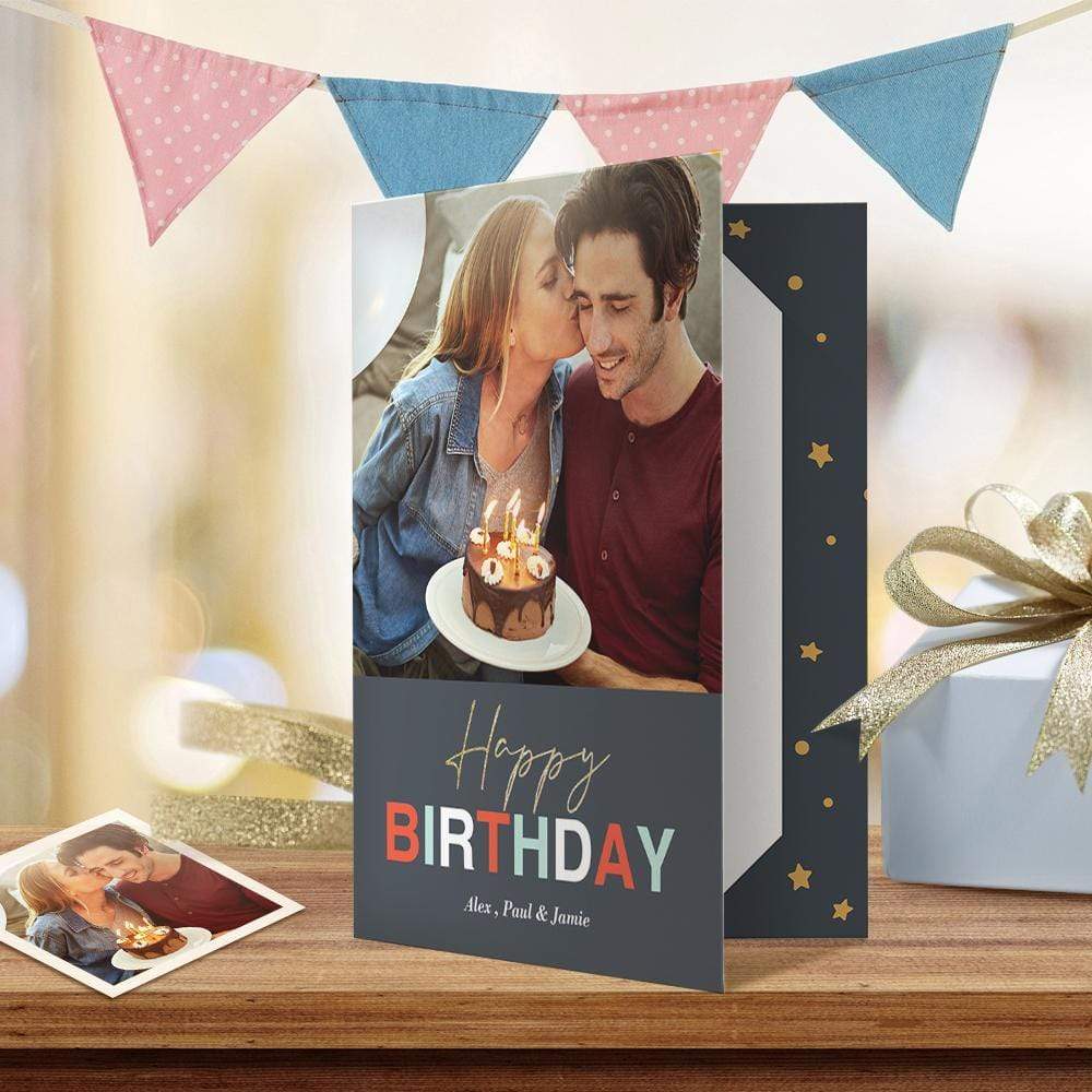 Custom Birthday Greeting Card Happy Birthday Card for Boyfriend