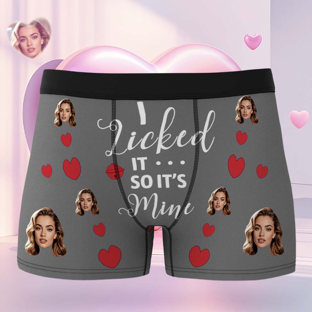 Valentine's Day Gift For Him Custom Face Boxer Personalized Underwear Unique Gift - 6 Colors - Image 2