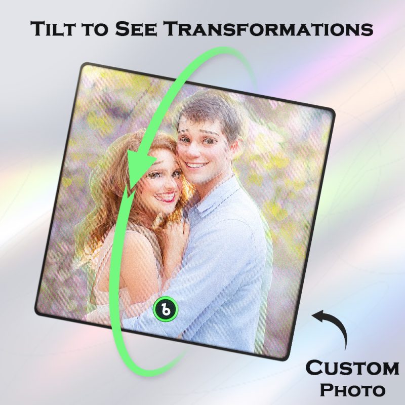 Custom Disney Lenticular Music Fridge Magnet Personalized Portrait Song Playback Gift