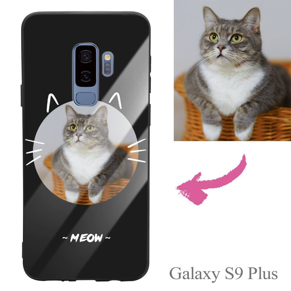 Galaxy S9 Plus Custom Cat Photo Protective Phone Case - Image 2