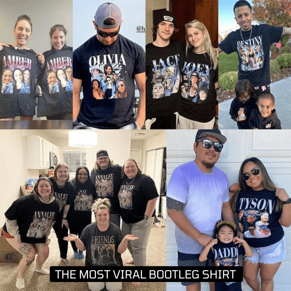 Timeless Handcraft Tee Custom Photo Vintage Tee Personalized Name T-shirt