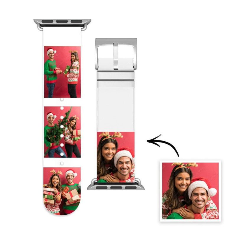 Custom Apple Watch Bands iWatch Bands Christmas Gifts for Husband