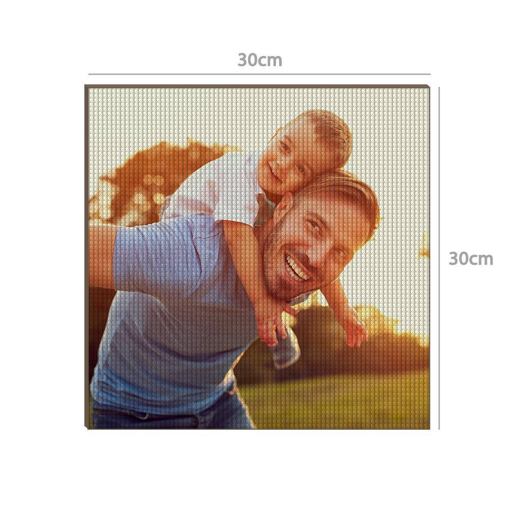 Father's Day Gift Custom Diamond Painting Kits DIY Gift - 5 Sizes - Image 2