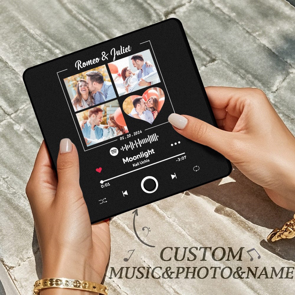 Personalized Photo Album Fridge Magnet Music Wall Photo Sticker Music Movement That Can Be Played Without Cell Phone Music Fridge Magnet Pro Can Play Songs - Image 3