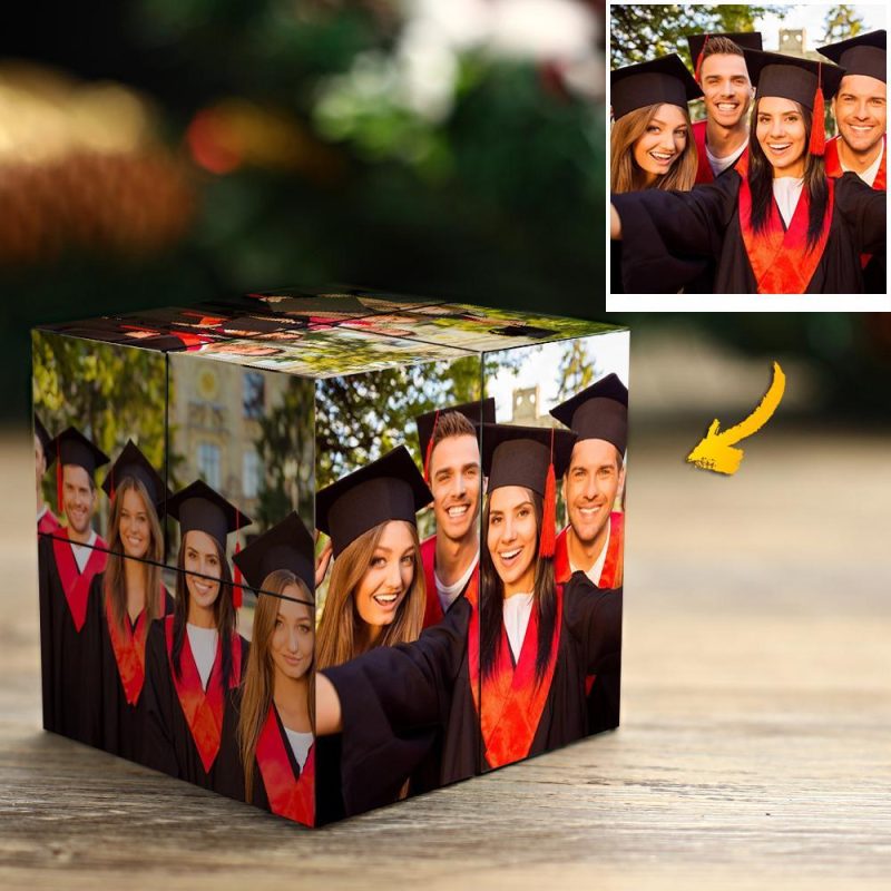 Graduation Gifts Magic Photo Cube Anniversary Gifts for Friends