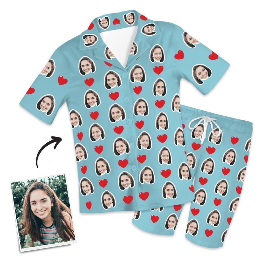 Personalized Face Pajamas Girlfriend's Face Gifts For Girlfriend Valentines Day Gifts - Image 4