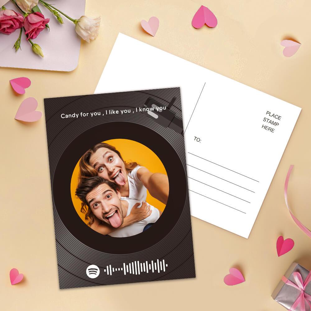 Spotify Greeting Cards Photo Postcards - Vinyl Record - Image 2