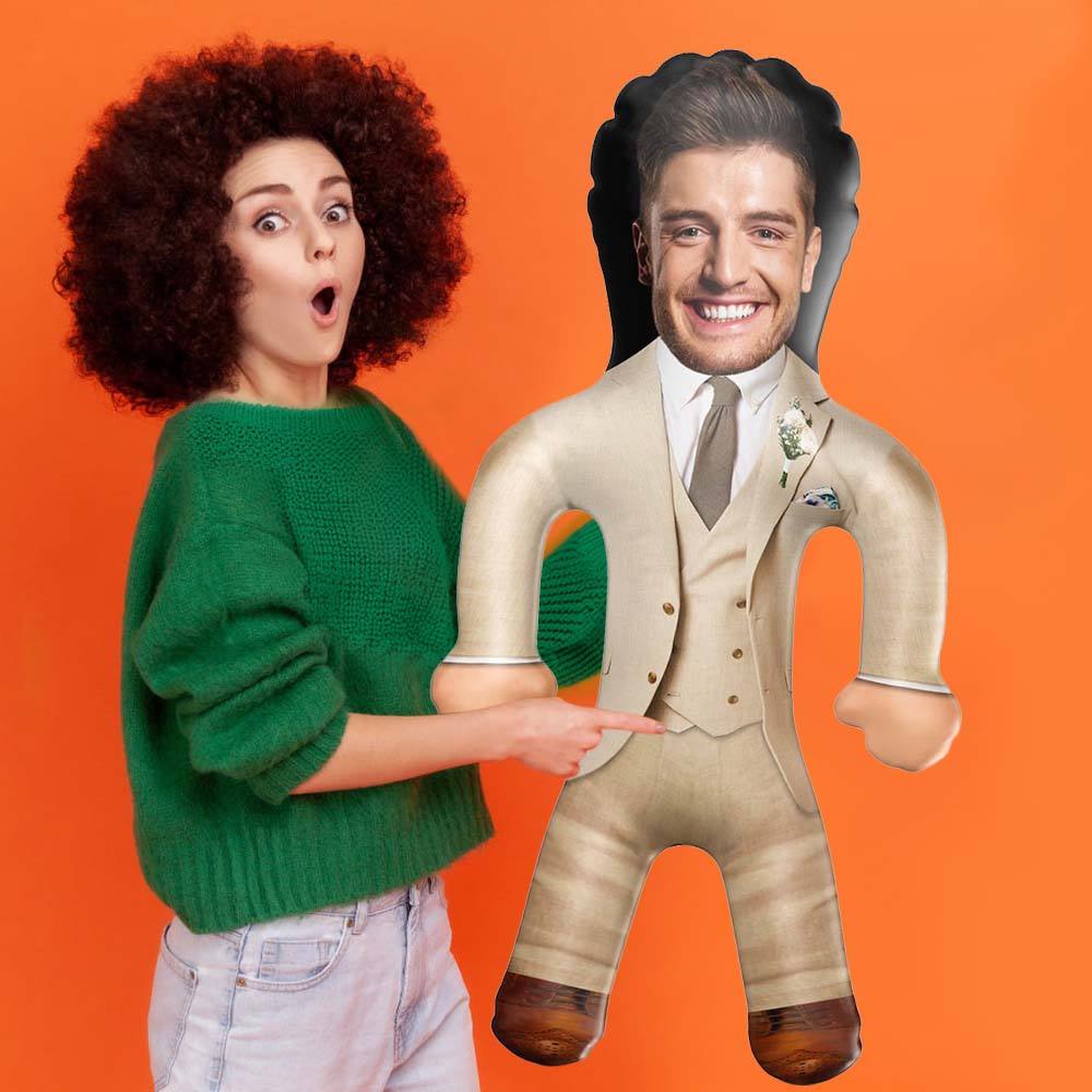 Custom Blow Up Doll Personalized Groom Blow Up Dolls Inflatable Doll for Funny Wedding Gift - Image 2