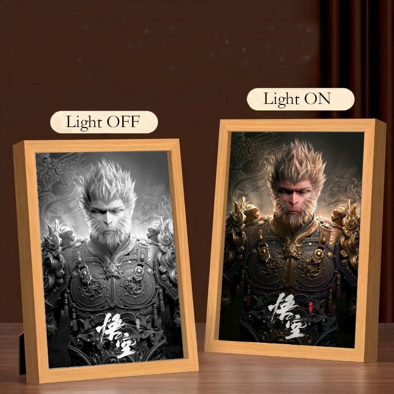 The Black Myth Wukong Art Light Lamp Gifts for Him Her