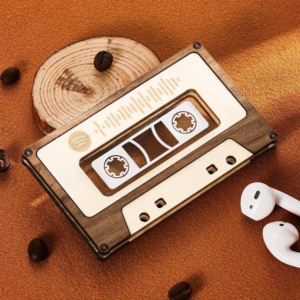 Custom Spotify Plaque Wooden Plaque Mixtape Gifts For Musician Anniversary Gifts - Image 2