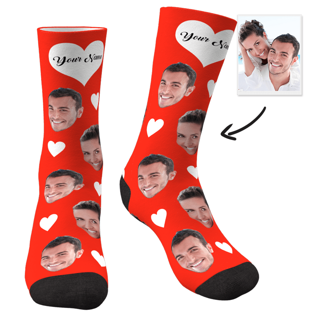 Custom Socks With Faces Wedding Socks Gifts for Couples