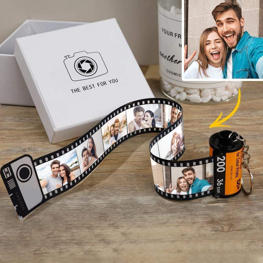 Father's Day Keychain Picture Roll Keychain Father's Day Gifts - Image 2