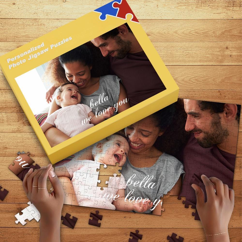 Father's Day Puzzle First Father's Day Gift Custom Jigsaw Puzzle Gift For New Dad