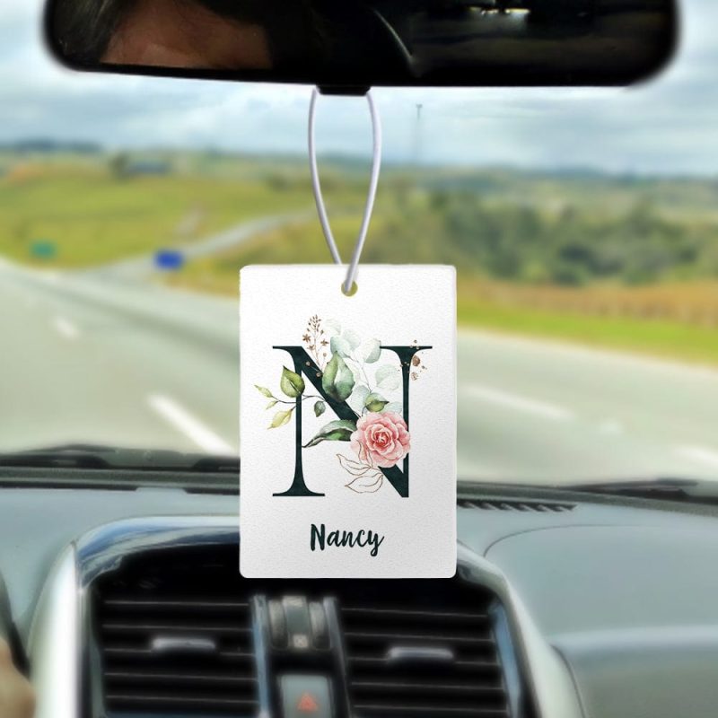 Personalised Car Air Freshener Rearview Mirror Ornament Air Freshener Gifts for Her