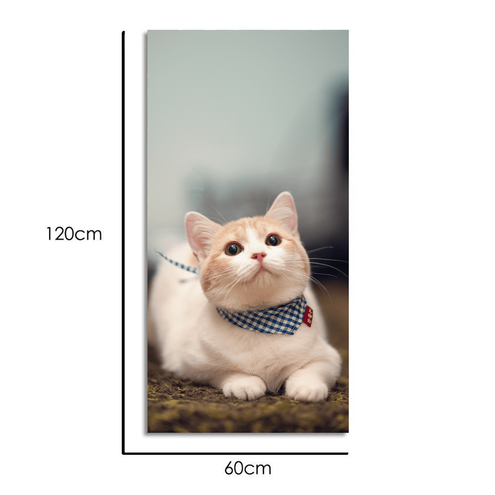 Cat Memorial Gift Custom Photo Wall Art Gift For Cat Lovers - 60*120cm - Image 2