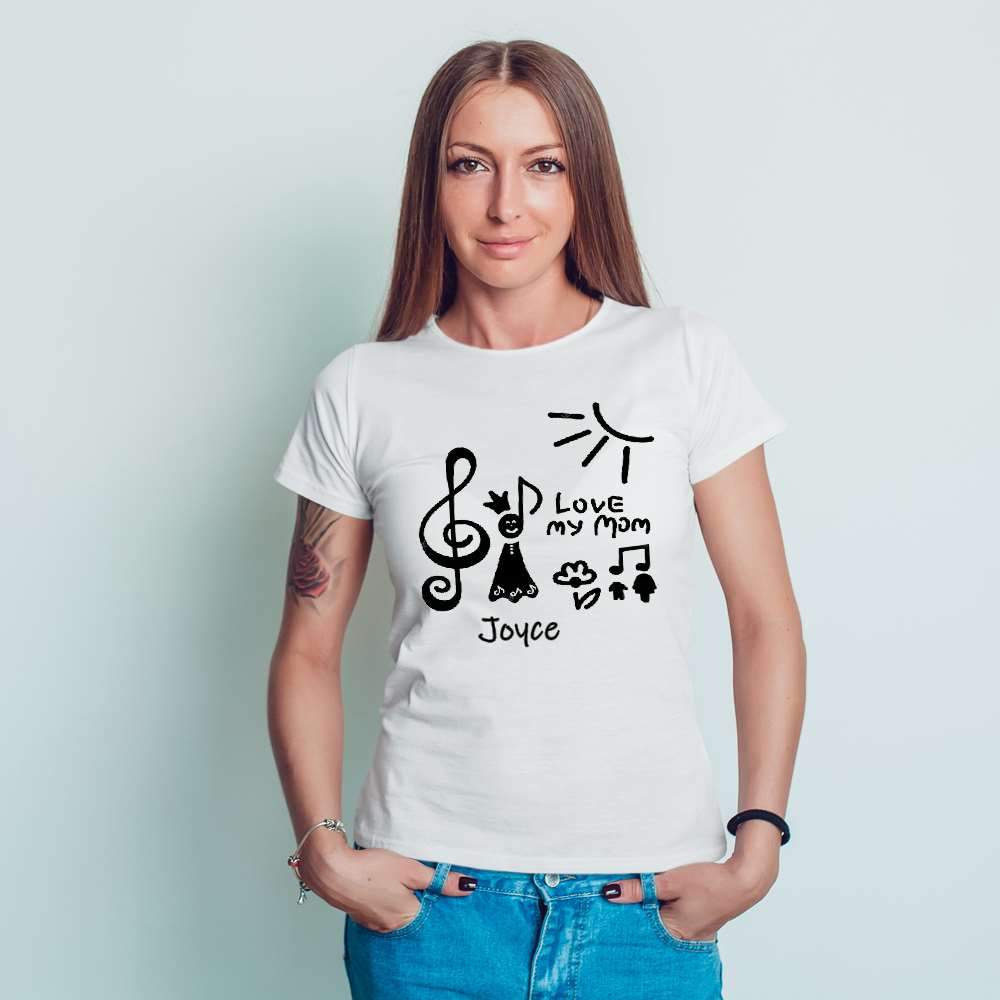 Mother's Day T-shirt Custom T-shirt Birthday Gift For Mom