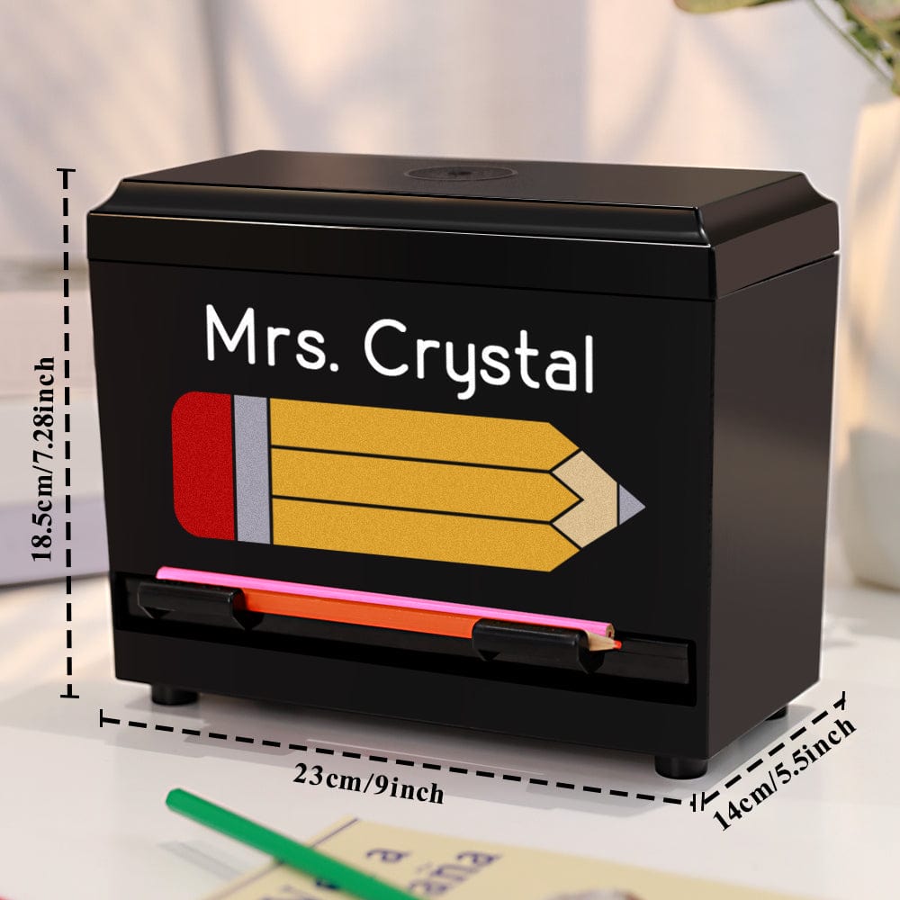 Personalized Pencil Dispenser with Name Pencil Cases Appreciation Gift for Teacher - Image 4