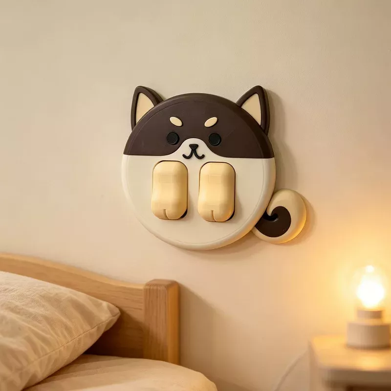 Cute Creative Animal Shaped Light Switch Plate Cover Decorative Animal Switch Sticker For Bedroom Nursery Decor 7 - Image 2