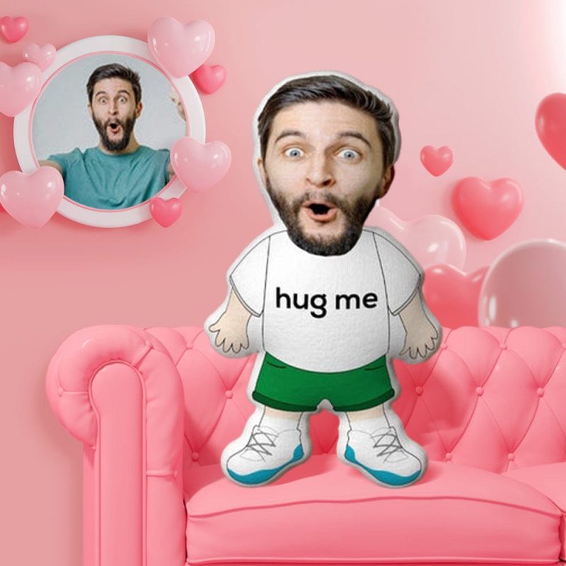 HUG ME Pillow Custom Body Pillow MiniMe Pillow Gifts for Him