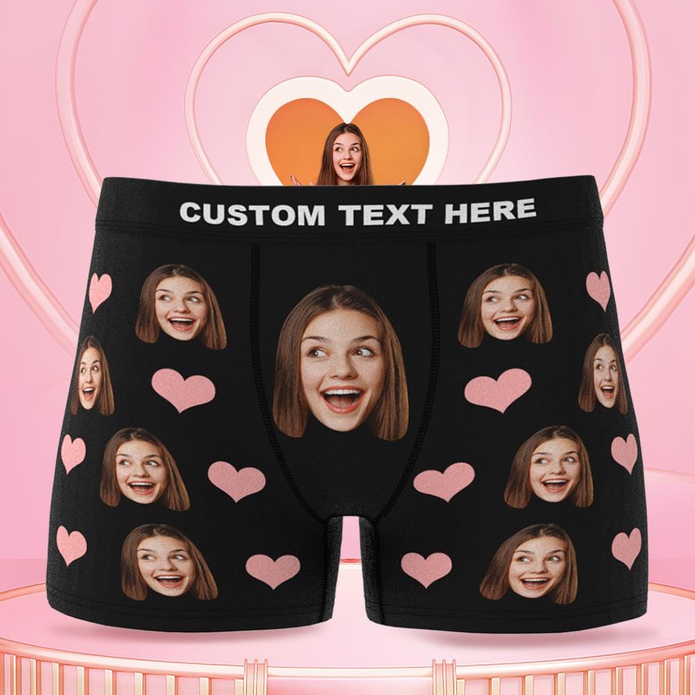 Custom Face Boxer Briefs 3D Online Preview Gifts for Gay Friends - Image 2