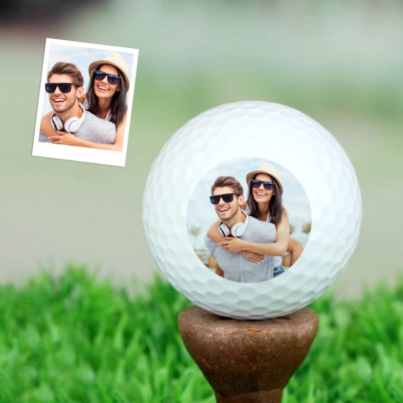 Custom Golf Ball Personalized Golf Balls with Picture Gifts For Golf Enthusiast Personalized Golf Gifts