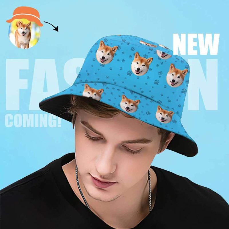 Photo Bucket Hat Custom Bucket Hats No Minimum Valentine’s Day Gifts