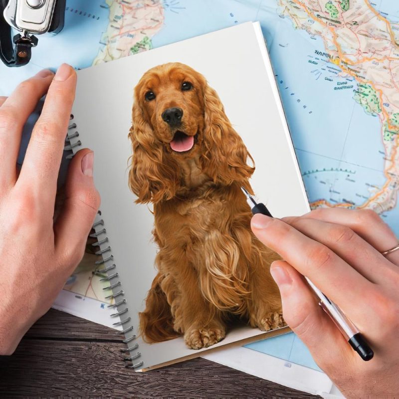 Photo Notebook Spiral Notebook Dog Gifts For Pet Lovers 14*21CM