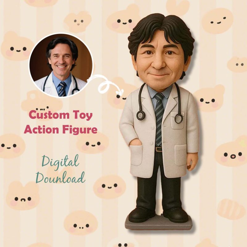Custom Toy Figure 3D Mini Figures Personalization Photo Blind Box Creative Gifts for Doctor