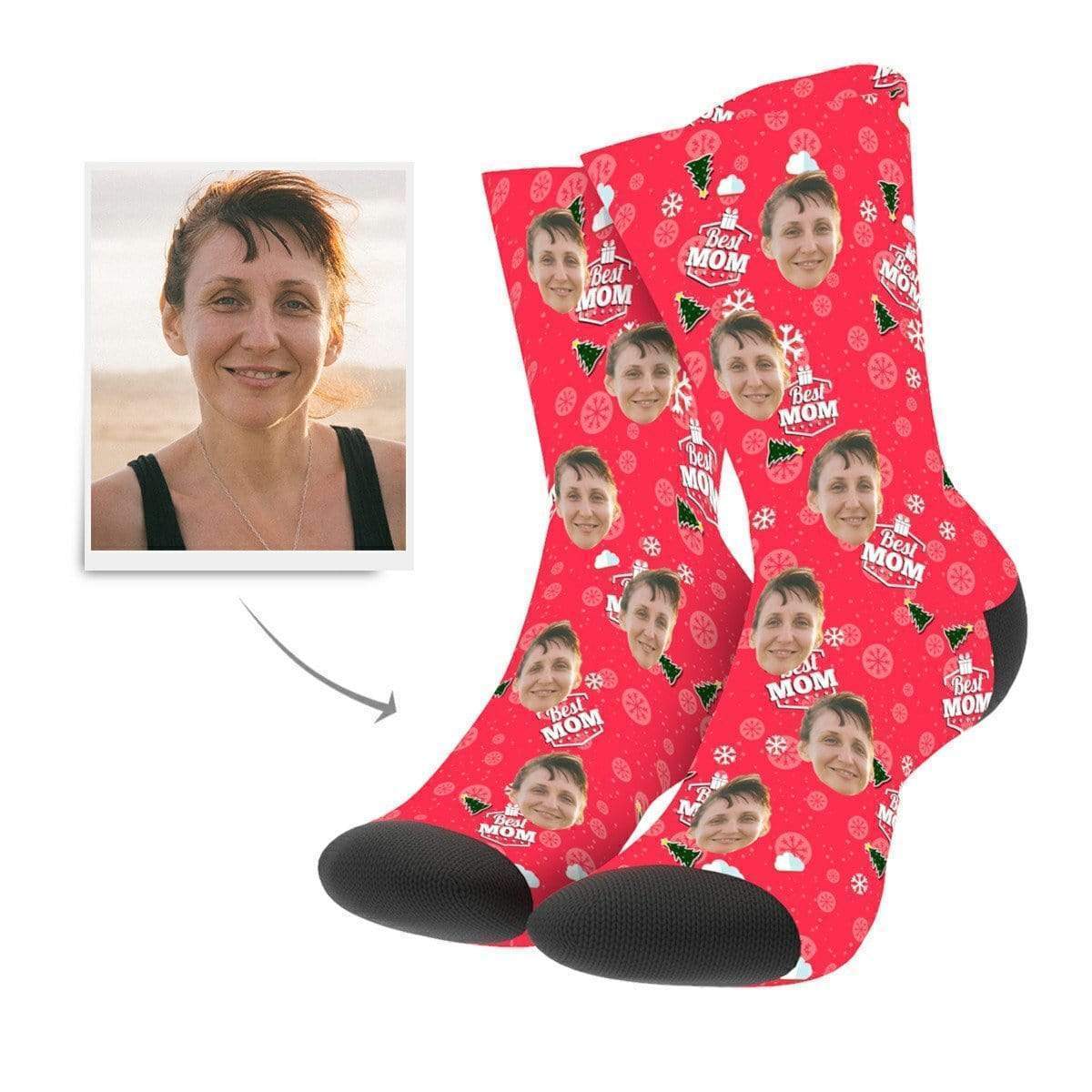 Custom Socks Photo Socks Christmas Gift
