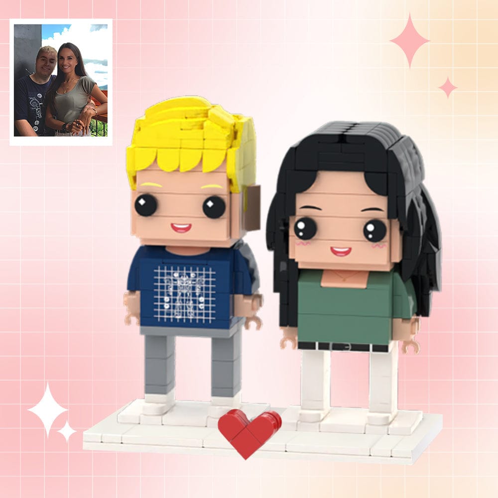 Customizable Fully Body 2 People Custom Brick Figures Beautiful Scenery Brick Me Figures - Image 2