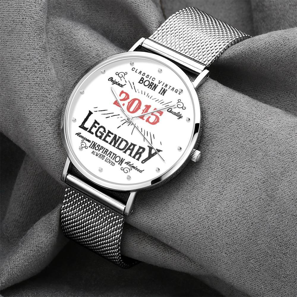 7th Birthday Watch Custom Printed Watch 2015 Birthday Gifts 7th Birthday Gifts
