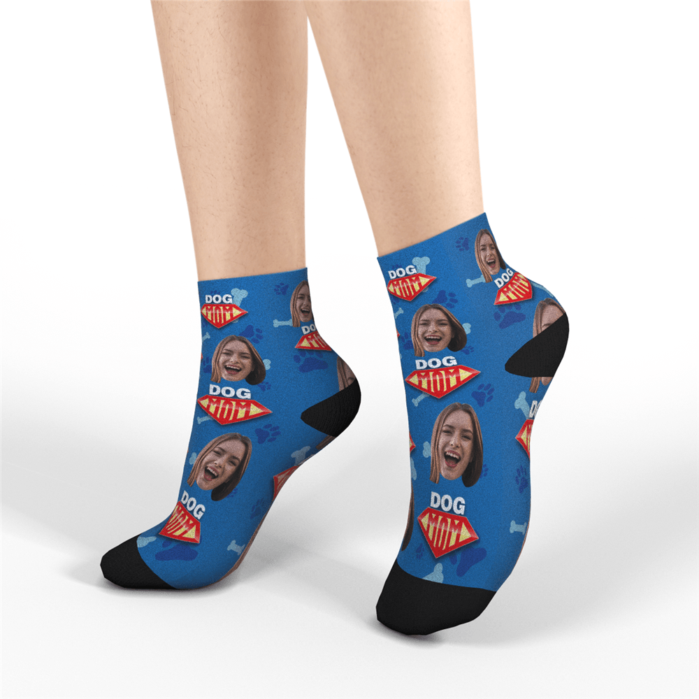 Dog Mom Gift Custom Socks Christmas Gift For Pet Owner