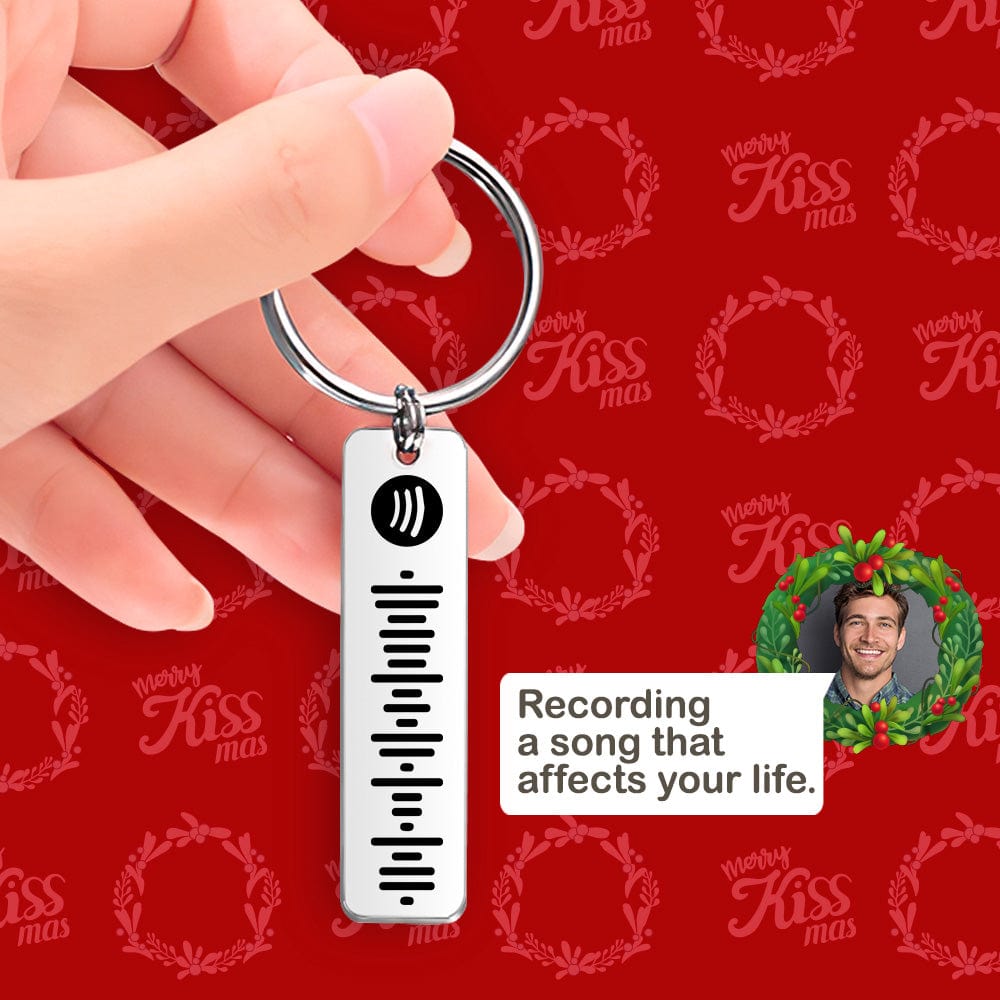 Christmas Gifts GiftLAB Custom Song Keychain Spotify Keychain Gifts - Image 2