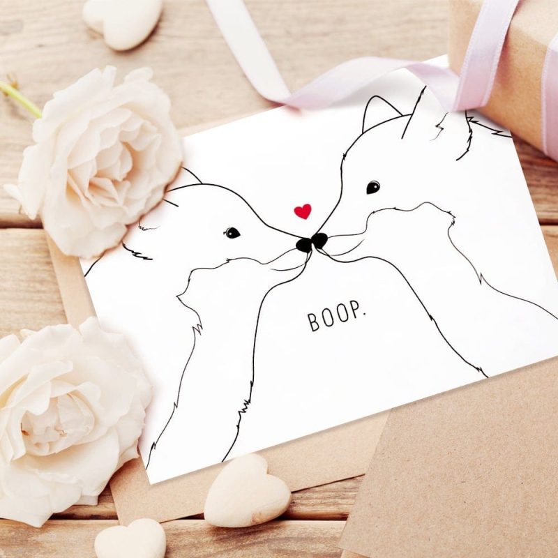 Boop Greeting Card Valentine’s Day Card For Boyfriend
